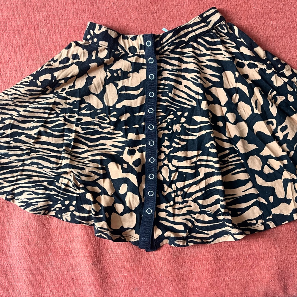 Urban Outfitters Kimchi Blue Printed Mini Skirt